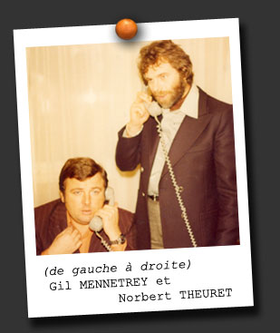 Gil Mennetrey et Norbert Theuret